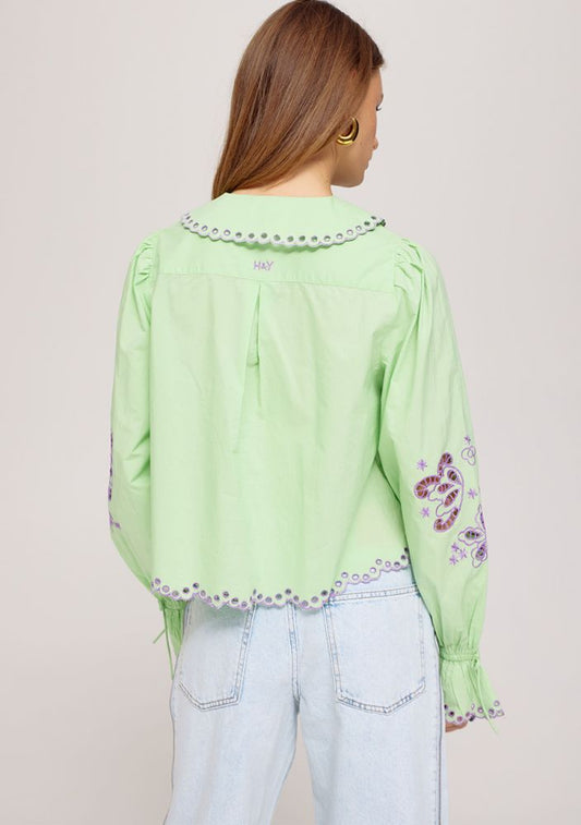 Blouse Candice groen