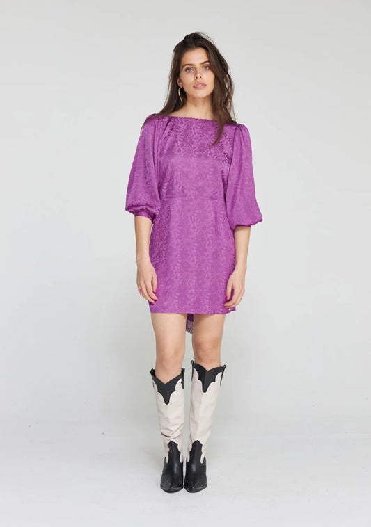 Remi dress purple