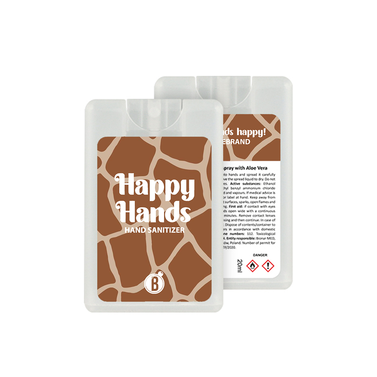 Happy hands desinfectie spray Longneck