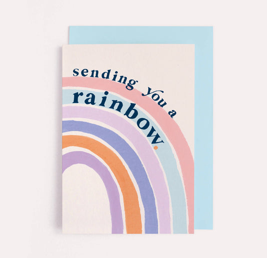 Sending a rainbow card