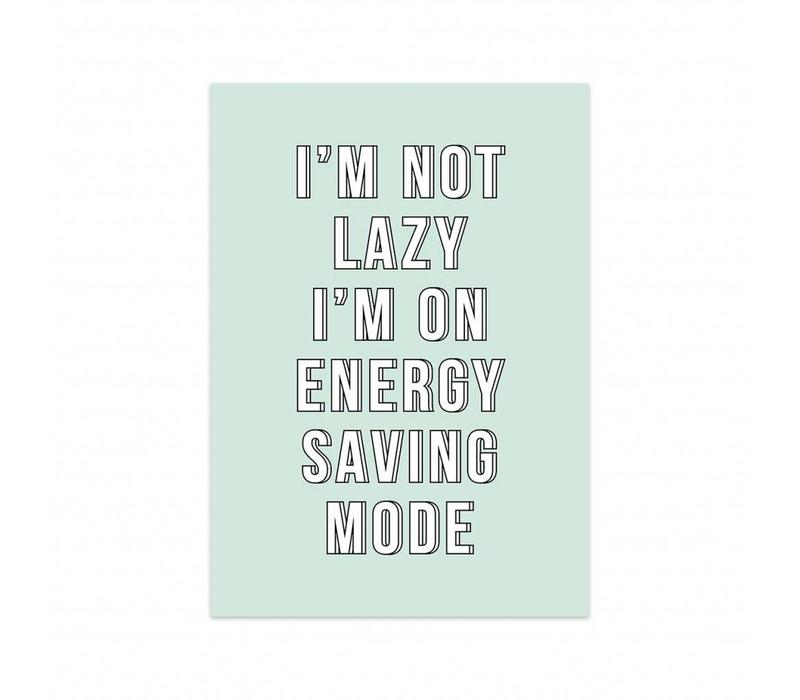 Card energie saving mode
