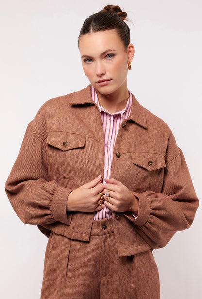 Arlene jacket twany camel