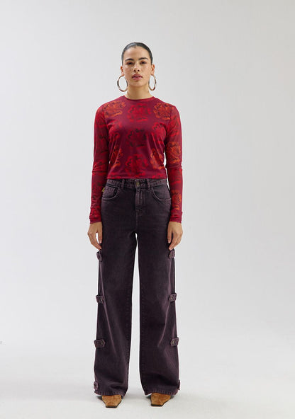 Steff longsleeve bandita bouquet