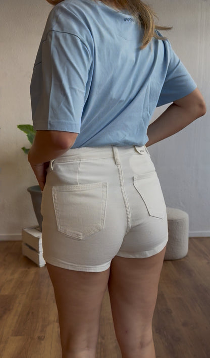 Spijker skort wit