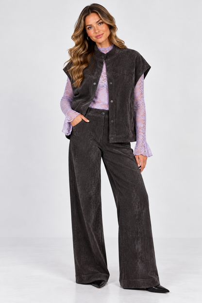 Benice pants muted gray