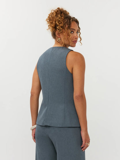 Gilet Mellie denim blue