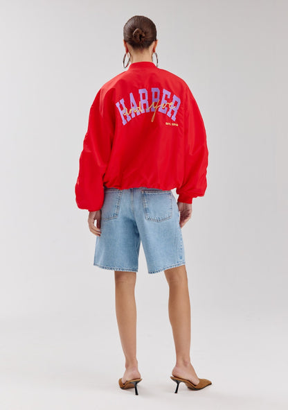 Janna jacket poppy red