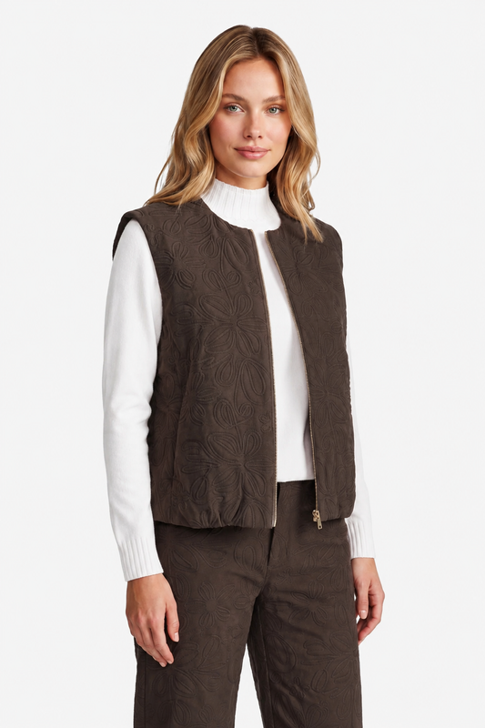 Dea gilet bruin