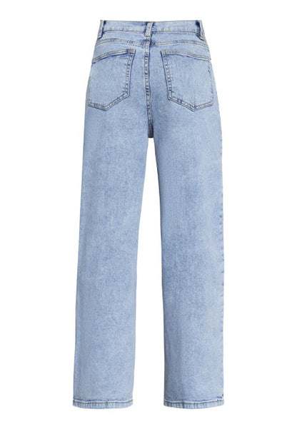 Rechte jeans Ligh blue wash
