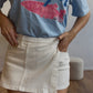 Spijker skort wit
