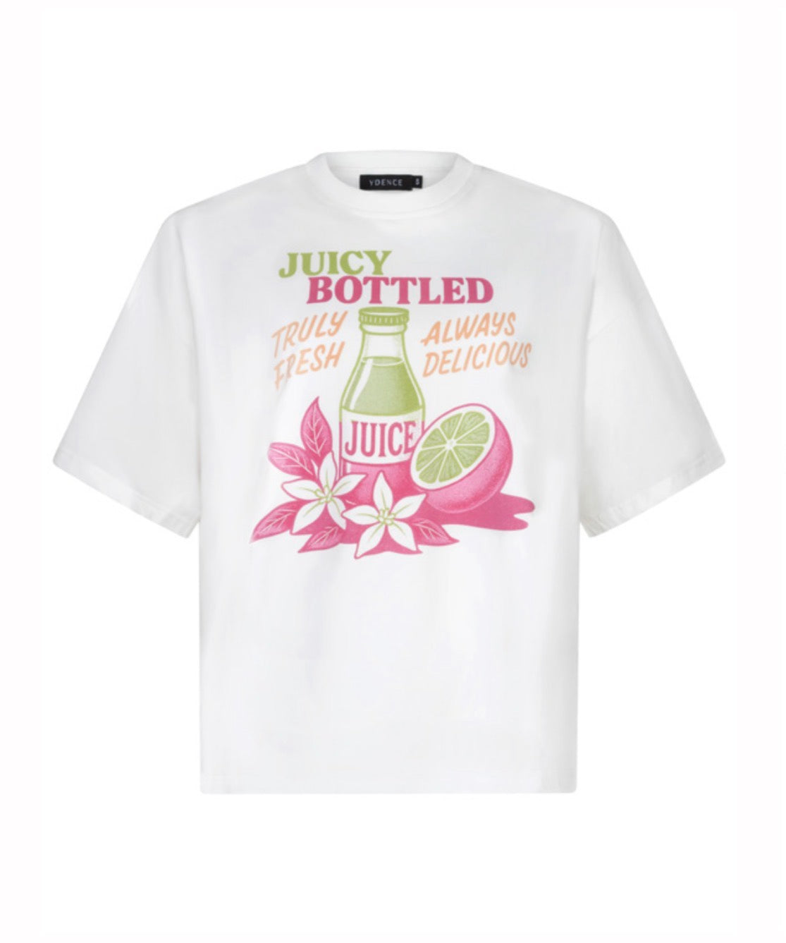 T-shirt juicy bottle berry pink
