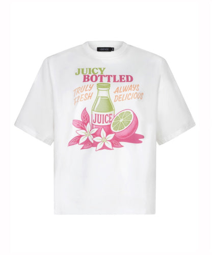 T-shirt juicy bottle berry pink