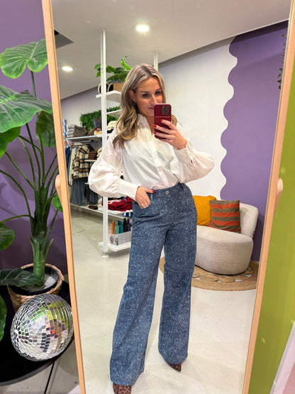 Rain pants denim dark blue