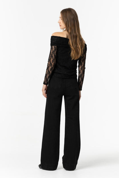 High wasted jeans Olivia black