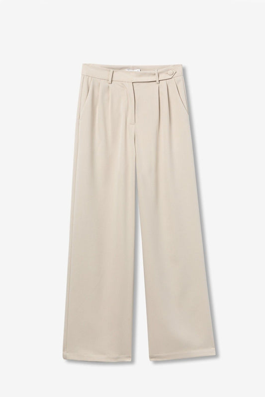 Panny pantalon met bandplooi