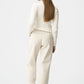 Faux Leather Broek met Hoge Taille