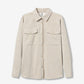 Relaxed Fit Shirt met leather look
