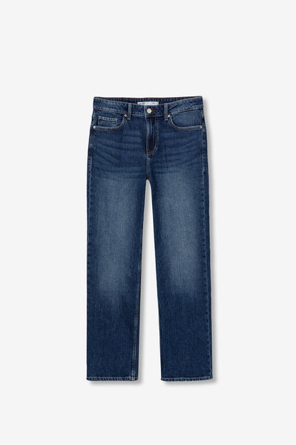 High wasted jeans  AMY straight dark denim 69
