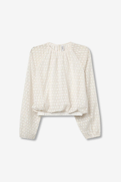 Blouse met stip patroon
