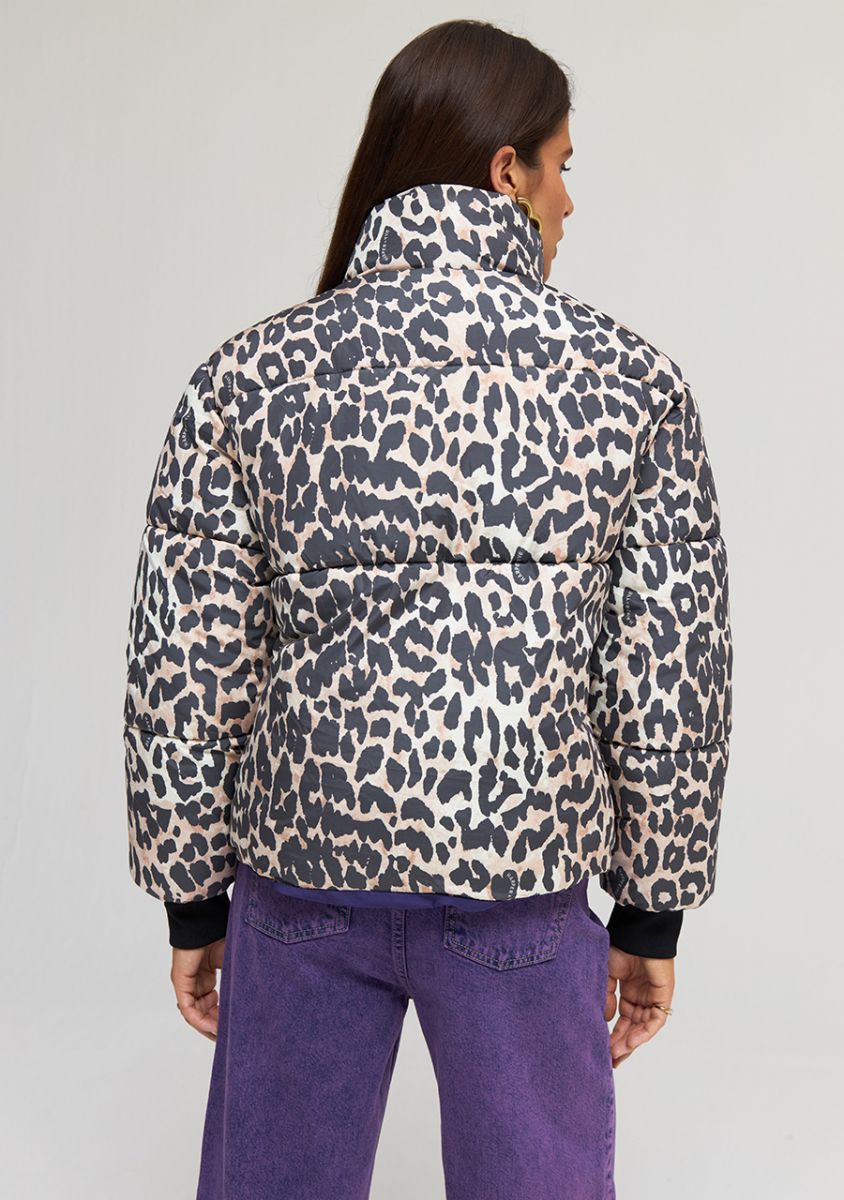 Marly winterjas leopard