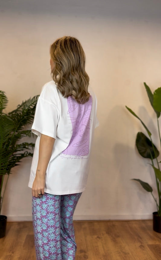 T-shirt Picknick off white