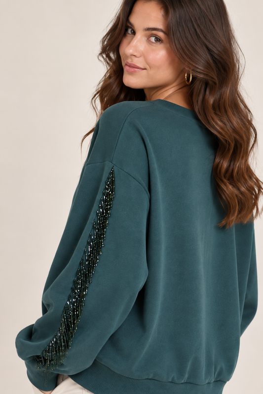 Jessie sweater azure green