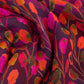 Dress Iris leaf print