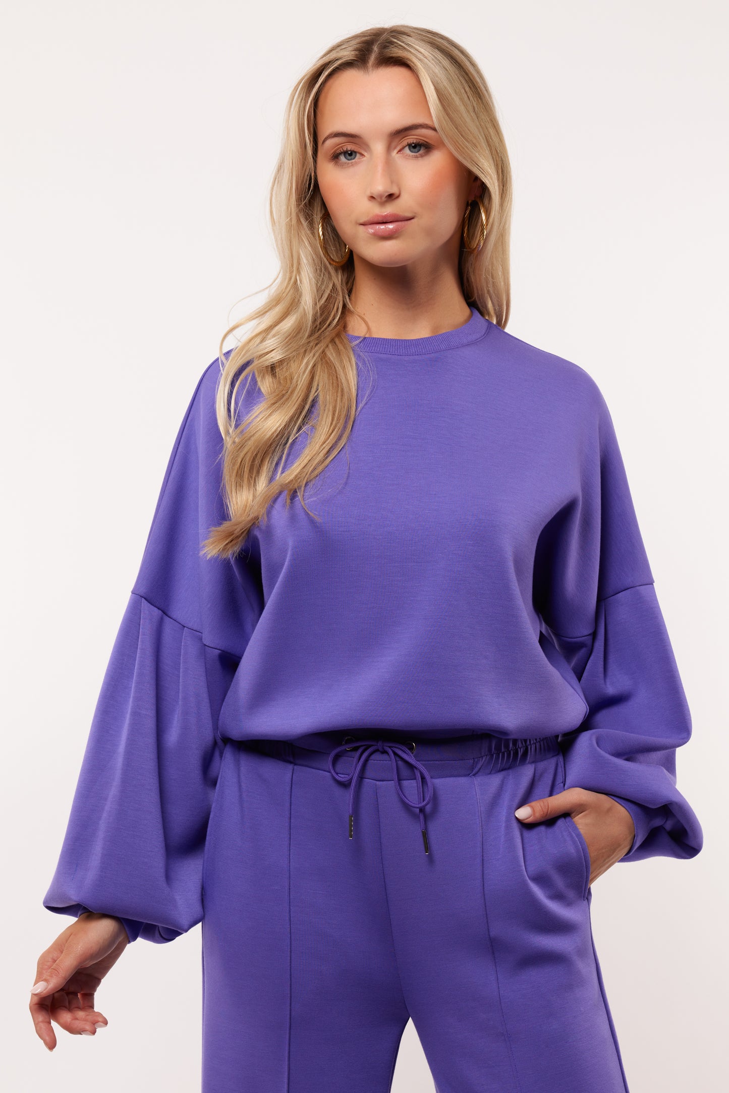 Dee sweater cool purple