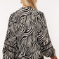 Taylor blouse zebra