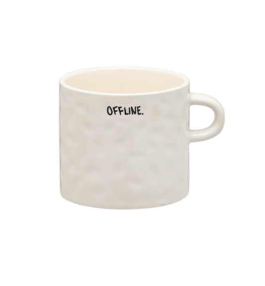 Offline mug