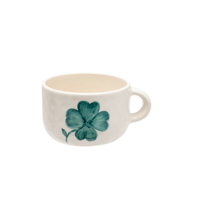 Shamrock cuppucino mug