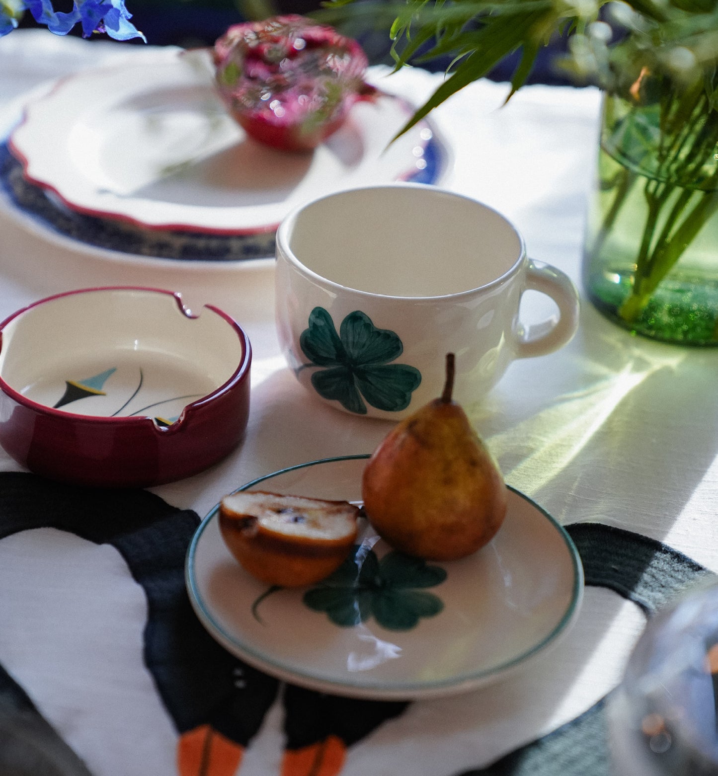 Shamrock cuppucino mug