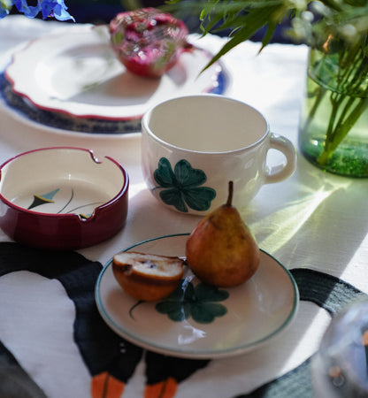 Shamrock cuppucino mug