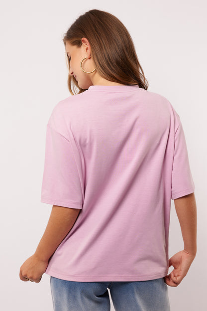 Isola t-shirt dusty mauve