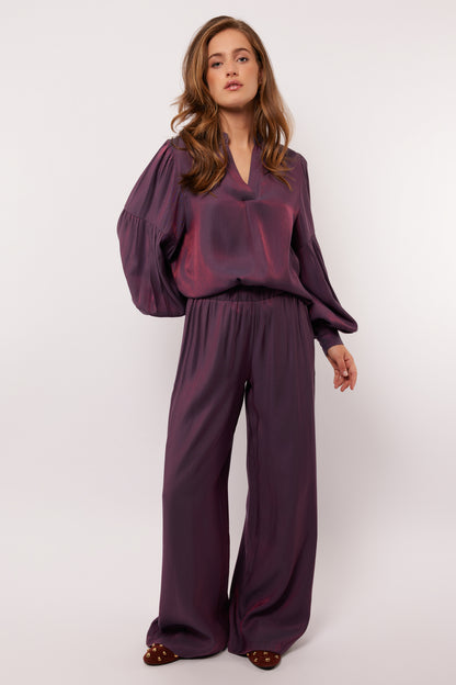 Loretta pants dark purple