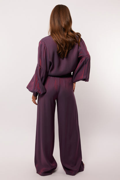 Loretta pants dark purple
