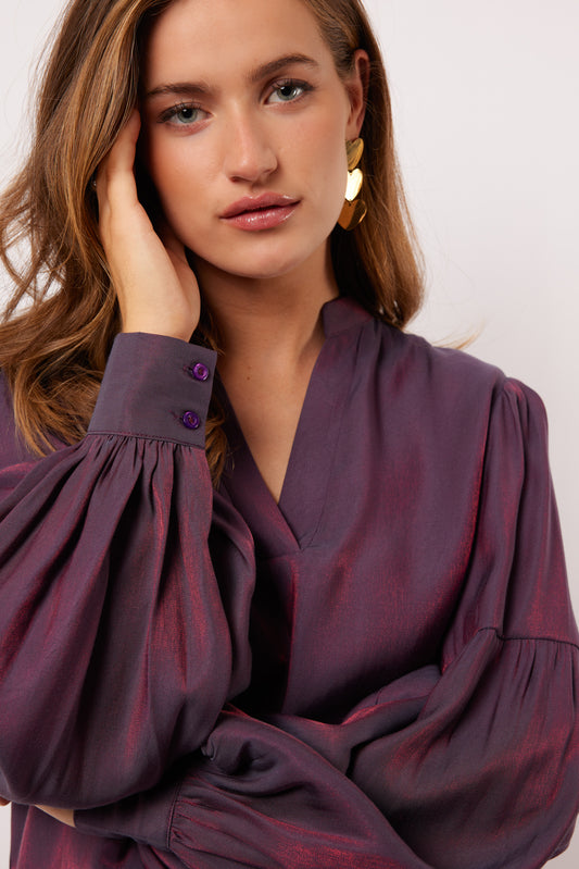 Grover top purple