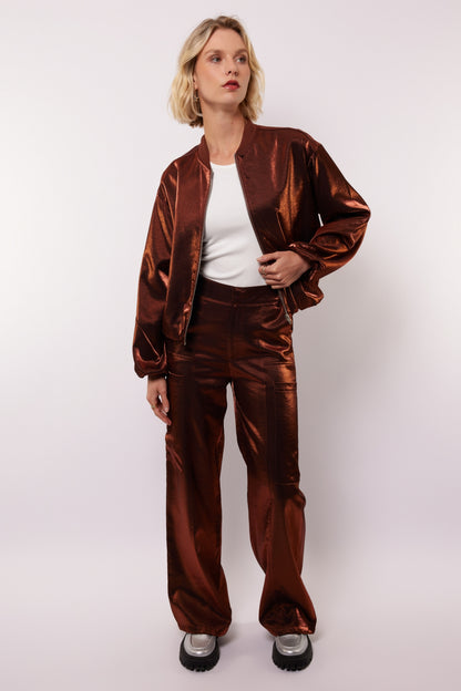 Fiora pants rum raisan