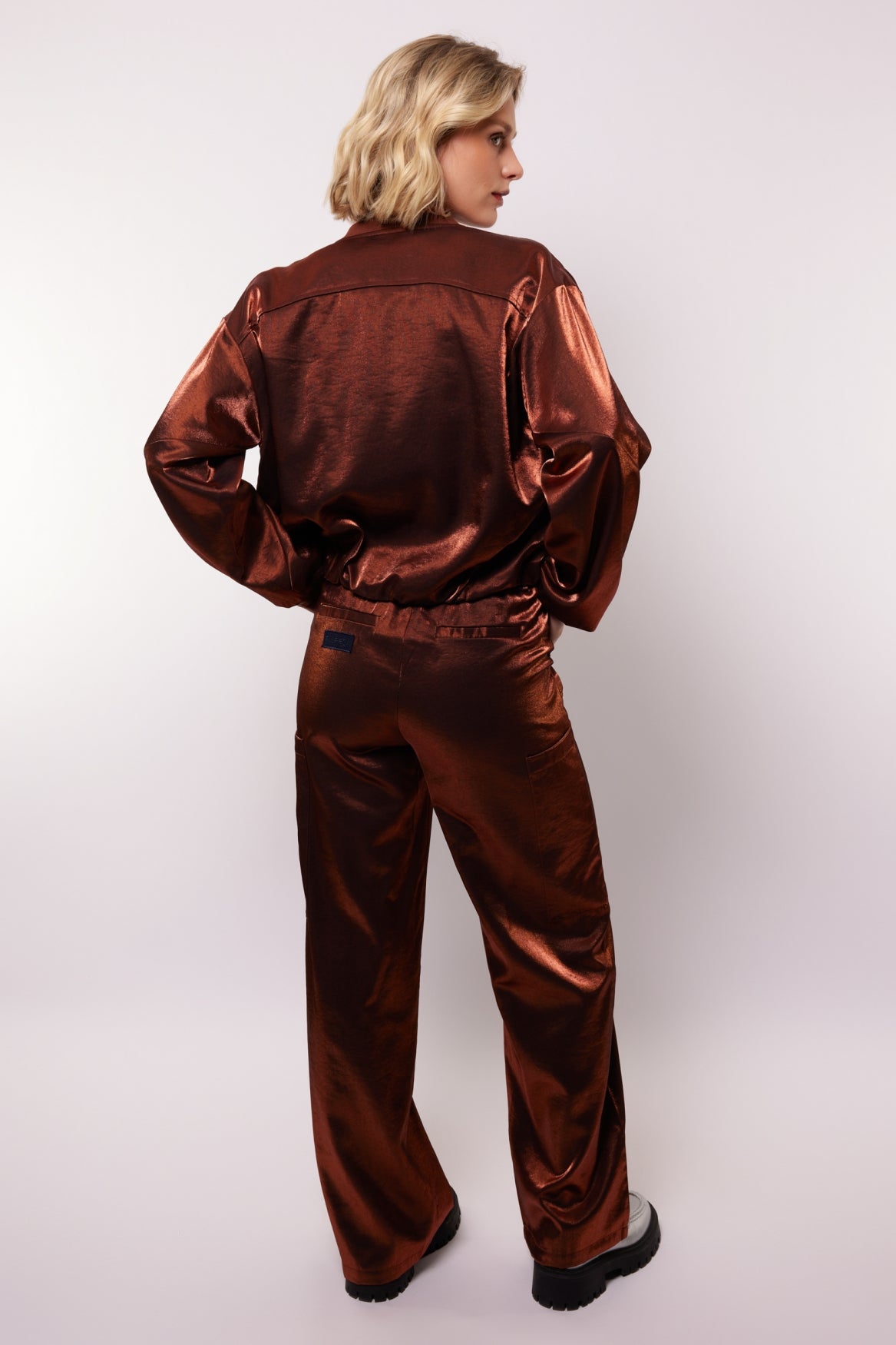 Fiora pants rum raisan