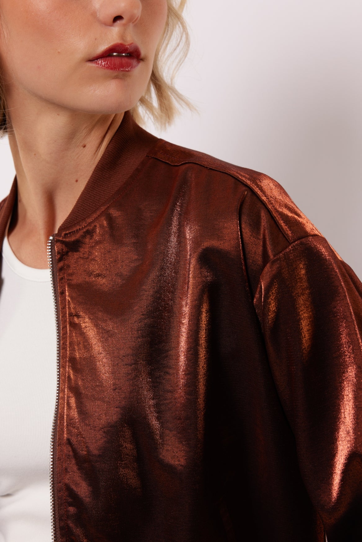 Thirza jacket rum raisan