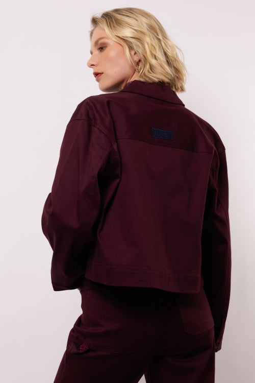 Mascha jacket wine red