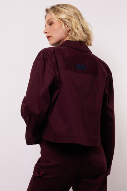 Mascha jacket wine red