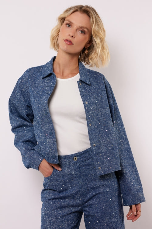 Lucy jacket denim dark blue