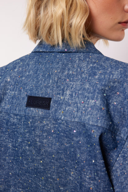 Lucy jacket denim dark blue