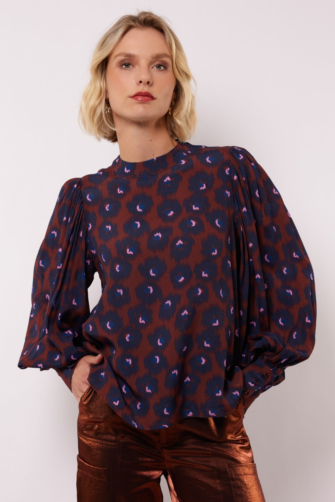 Kalista top rum raisan/midnight blue