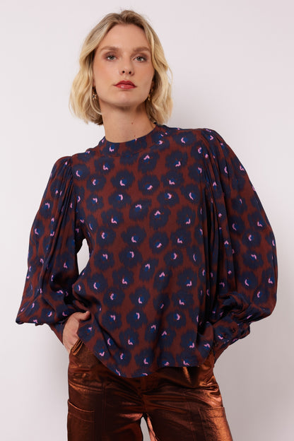 Kalista top rum raisan/midnight blue