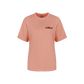 Clarisse t-shirt flower peach