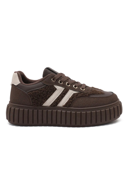 Teddy sneakers plateau zool bruin