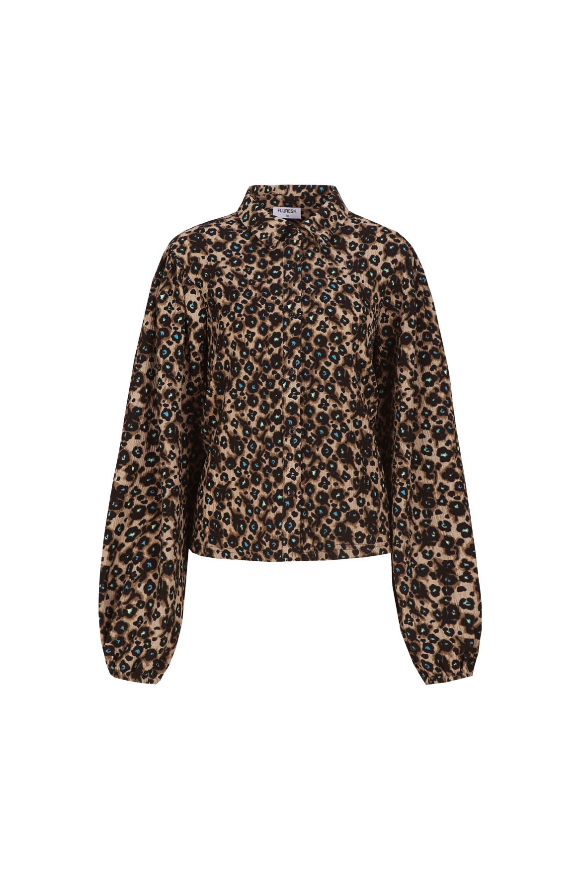 Aislin blouse leopard