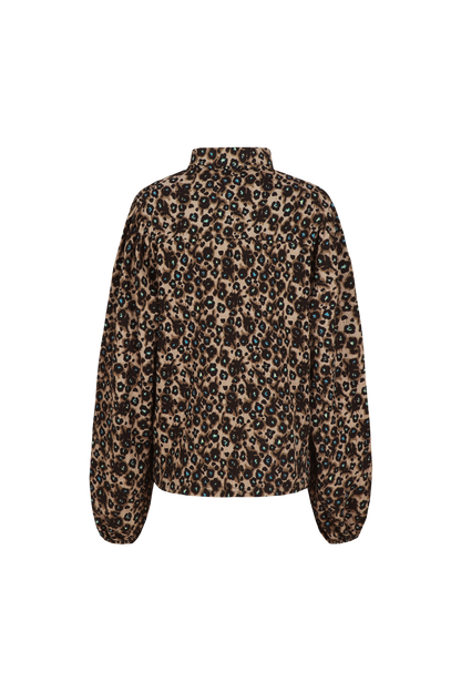 Aislin blouse leopard
